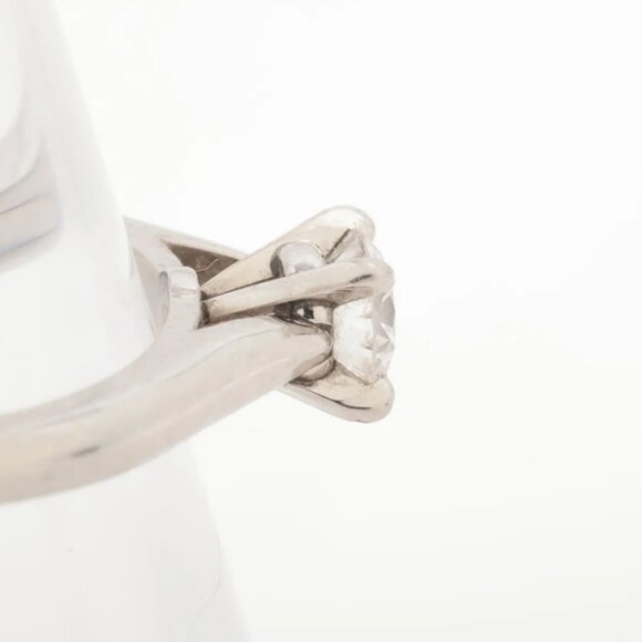 Cartier Solitaire 1895 Diamond Ring Platinum - Picture 6 of 7